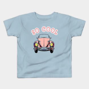 So Cool Vintage Car Kids T-Shirt